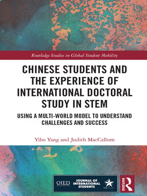cover image of Chinese Students and the Experience of International Doctoral Study in STEM